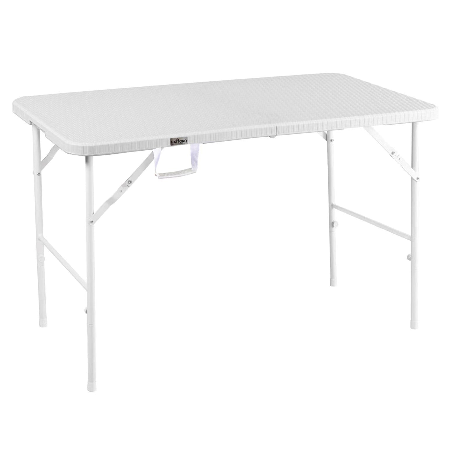 campingtisch weiß HATTORO Buffettisch HDPE 120cm Weiß
